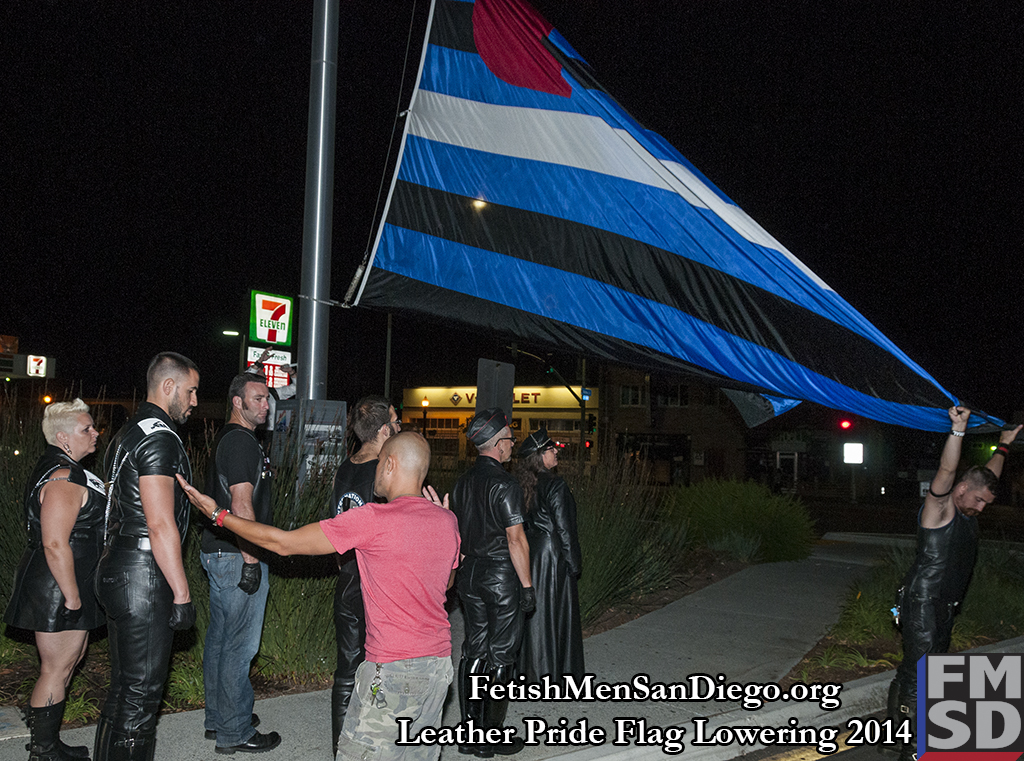 FMSD - Leather Pride Flag Lowering 2014 - DSC_4939.jpg